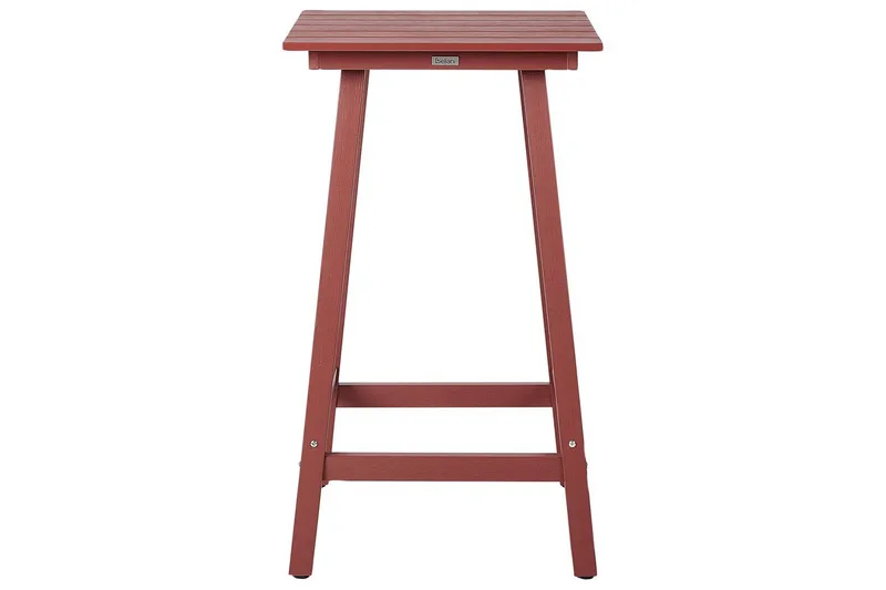 Cafeset Adirondack Röd - Röd - Utemöbler - Balkong - Balkongmöbler - Balkonggrupp & balkongset