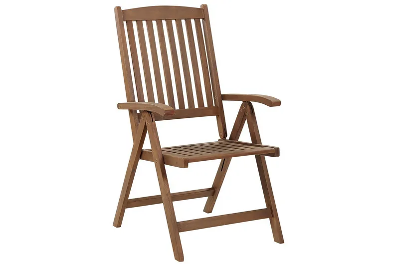 Cafeset Amantea med kuddar Mörkt trä/rött - Mörkt trä/rött - Utemöbler - Balkong - Balkongmöbler - Balkonggrupp & balkongset