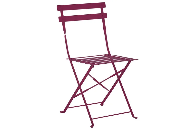 Cafeset Fiori Vinröd - Vinröd - Utemöbler - Balkong - Balkongmöbler - Balkonggrupp & balkongset