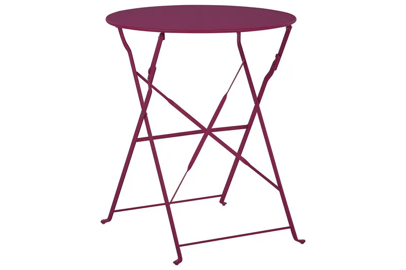 Cafeset Fiori Vinröd - Vinröd - Utemöbler - Balkong - Balkongmöbler - Balkonggrupp & balkongset