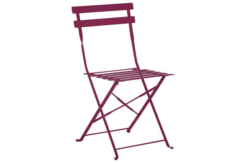 Cafeset Fiori Vinröd - Vinröd - Utemöbler - Balkong - Balkongmöbler - Balkonggrupp & balkongset