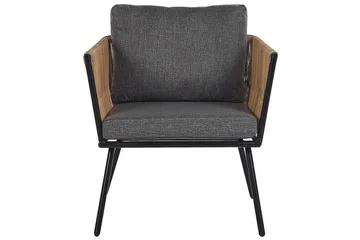 Cafeset Gargano Brun/grå - Brun/grå - Utemöbler - Balkong - Balkongmöbler - Balkonggrupp & balkongset