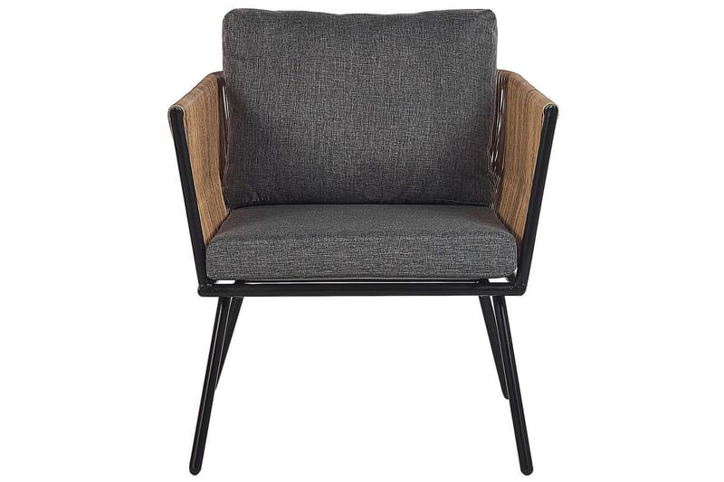 Cafeset Gargano Brun/grå - Brun/grå - Utemöbler - Balkong - Balkongmöbler - Balkonggrupp & balkongset