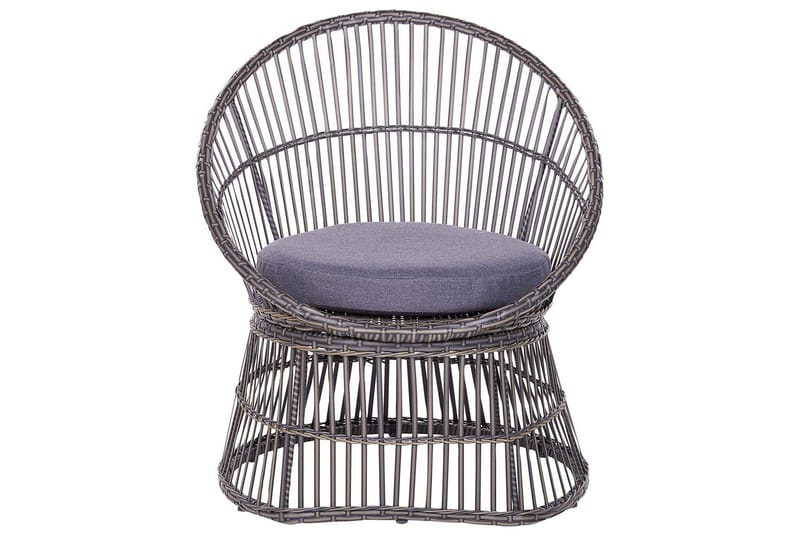 Cafeset Mesyna Beige/grå - Beige/grå - Utemöbler - Balkong - Balkongmöbler - Balkonggrupp & balkongset