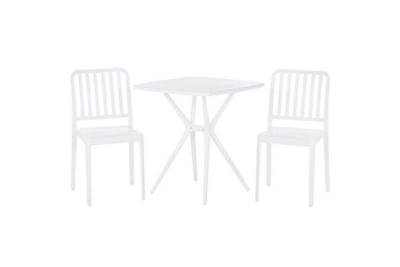 Cafeset Sersale Vit - Vit - Utemöbler - Balkong - Balkongmöbler - Balkonggrupp & balkongset