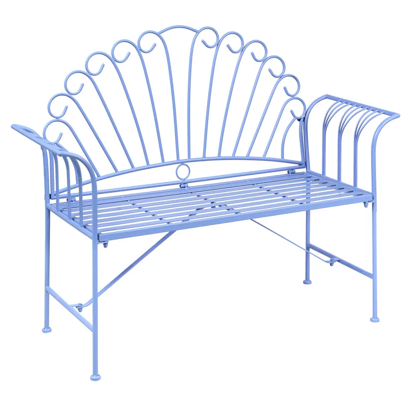 Caféset utomhus Cavinia Järn - Blå - Utemöbler - Balkong - Balkongmöbler - Balkonggrupp & balkongset