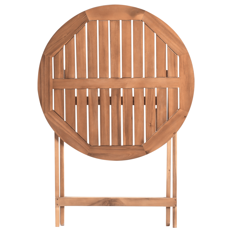 Caféset utomhus Fällbar Febbio Akaciaträ - Brun - Utemöbler - Balkong - Balkongmöbler - Balkonggrupp & balkongset