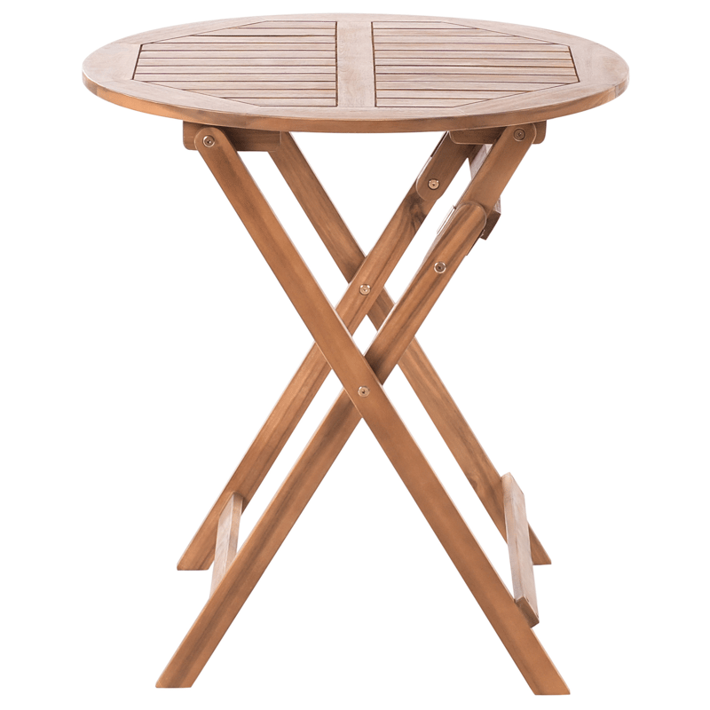 Caféset utomhus Fällbar Febbio Akaciaträ - Brun - Utemöbler - Balkong - Balkongmöbler - Balkonggrupp & balkongset