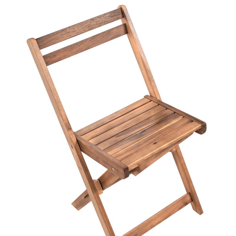 Caféset utomhus Fällbar Sacile Akaciaträ - Brun - Utemöbler - Balkong - Balkongmöbler - Balkonggrupp & balkongset