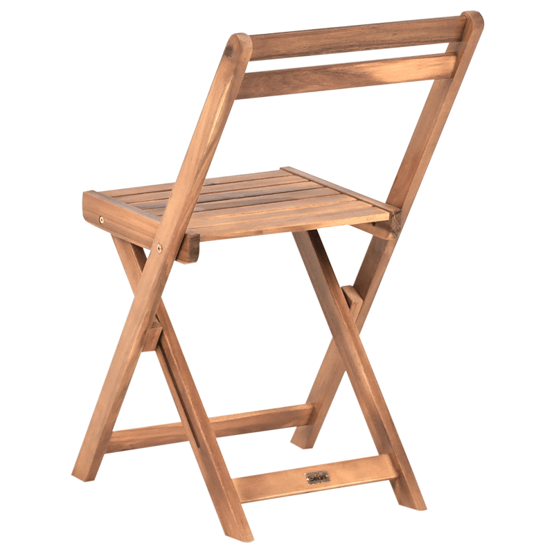 Caféset utomhus Fällbar Sacile Akaciaträ - Brun - Utemöbler - Balkong - Balkongmöbler - Balkonggrupp & balkongset