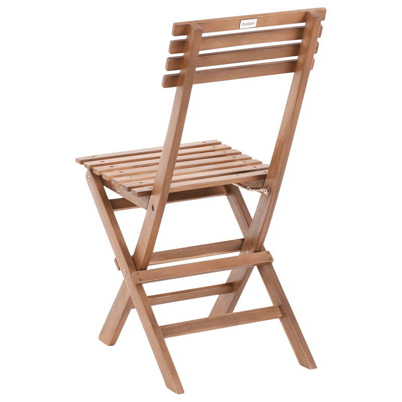 Caféset utomhus Fällbar Solarolo Akaciaträ - Brun - Utemöbler - Balkong - Balkongmöbler - Balkonggrupp & balkongset