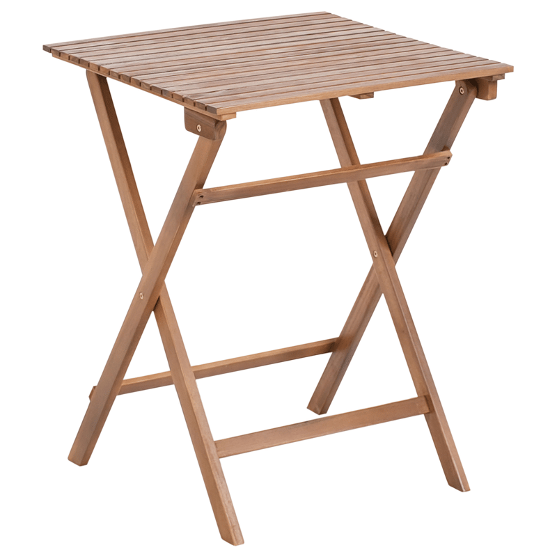 Caféset utomhus Fällbar Solarolo Akaciaträ - Brun - Utemöbler - Balkong - Balkongmöbler - Balkonggrupp & balkongset