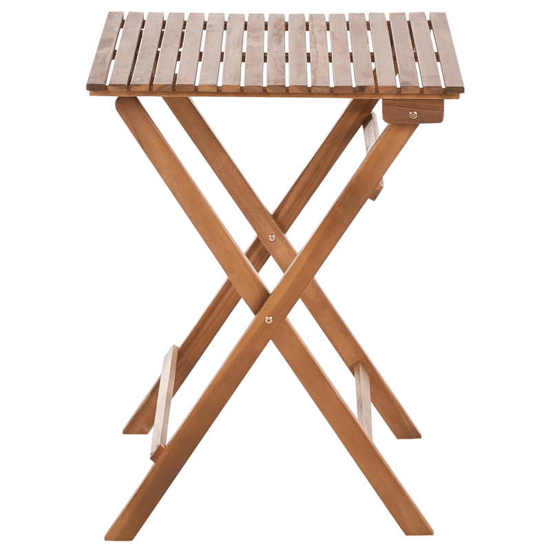 Caféset utomhus Fällbar Solarolo Akaciaträ - Brun - Utemöbler - Balkong - Balkongmöbler - Balkonggrupp & balkongset