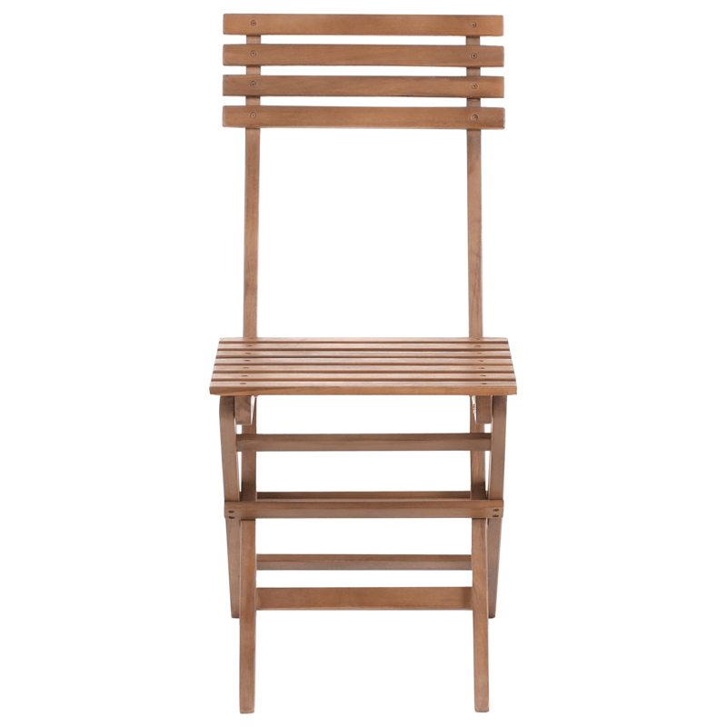 Caféset utomhus Fällbar Solarolo Akaciaträ - Brun - Utemöbler - Balkong - Balkongmöbler - Balkonggrupp & balkongset