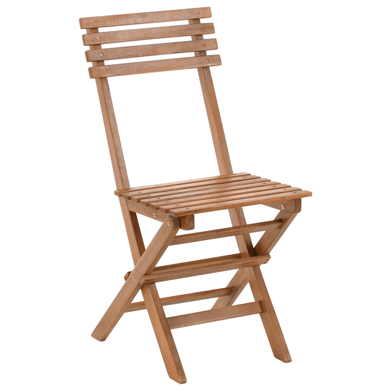 Caféset utomhus Fällbar Solarolo Akaciaträ - Brun - Utemöbler - Balkong - Balkongmöbler - Balkonggrupp & balkongset