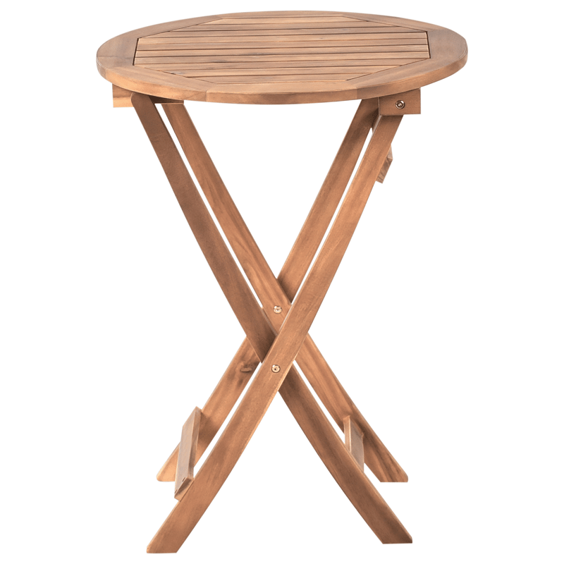 Caféset utomhus Rivarotta Akaciaträ - Brun/Svart - Utemöbler - Balkong - Balkongmöbler - Balkonggrupp & balkongset