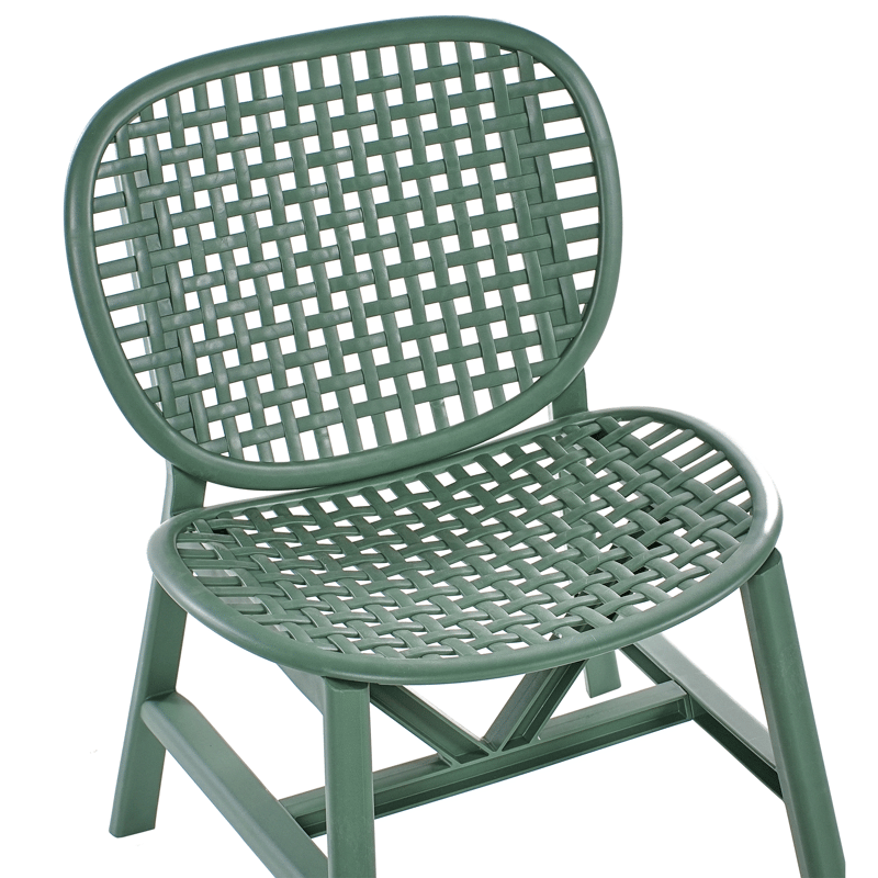 Caféset utomhus Sicelle - Grön - Utemöbler - Balkong - Balkongmöbler - Balkonggrupp & balkongset