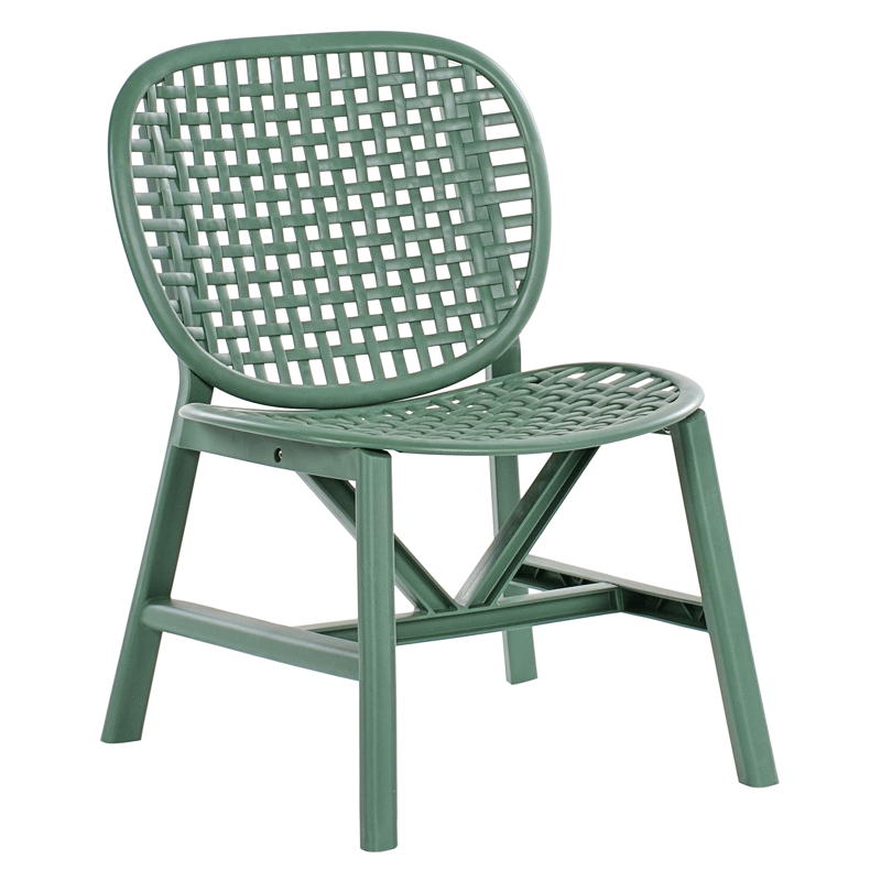 Caféset utomhus Sicelle - Grön - Utemöbler - Balkong - Balkongmöbler - Balkonggrupp & balkongset