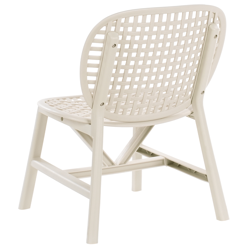 Caféset utomhus Sicelle - Vit - Utemöbler - Balkong - Balkongmöbler - Balkonggrupp & balkongset