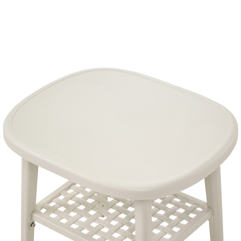 Caféset utomhus Sicelle - Vit - Utemöbler - Balkong - Balkongmöbler - Balkonggrupp & balkongset