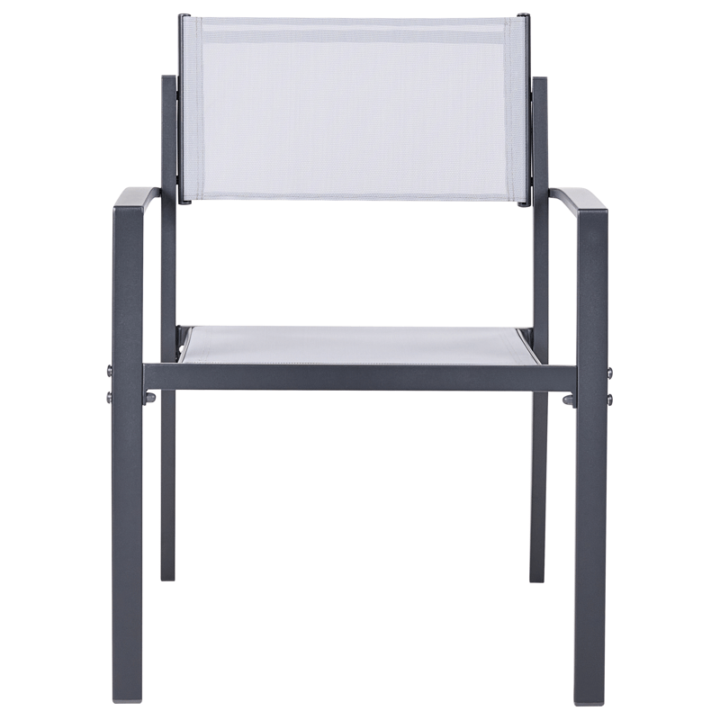 Caféset utomhus Tavoleto Stål - Grå - Utemöbler - Balkong - Balkongmöbler - Balkonggrupp & balkongset