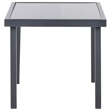 Caféset utomhus Tavoleto Stål - Mörkgrå - Utemöbler - Balkong - Balkongmöbler - Balkonggrupp & balkongset