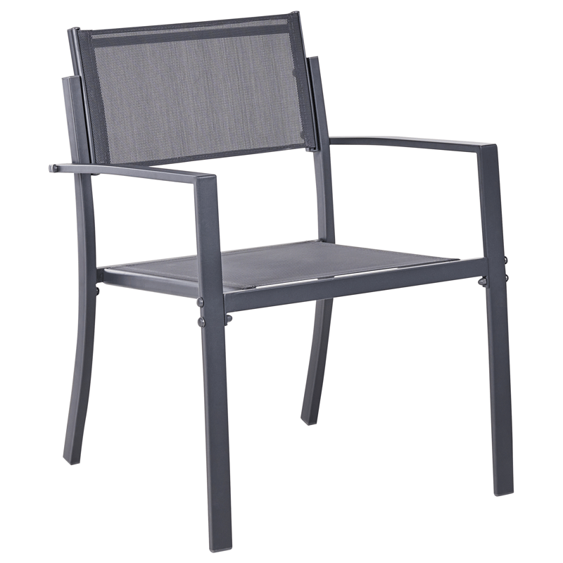 Caféset utomhus Tavoleto Stål - Mörkgrå - Utemöbler - Balkong - Balkongmöbler - Balkonggrupp & balkongset