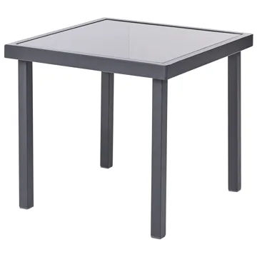 Caféset utomhus Tavoleto Stål - Mörkgrå - Utemöbler - Balkong - Balkongmöbler - Balkonggrupp & balkongset