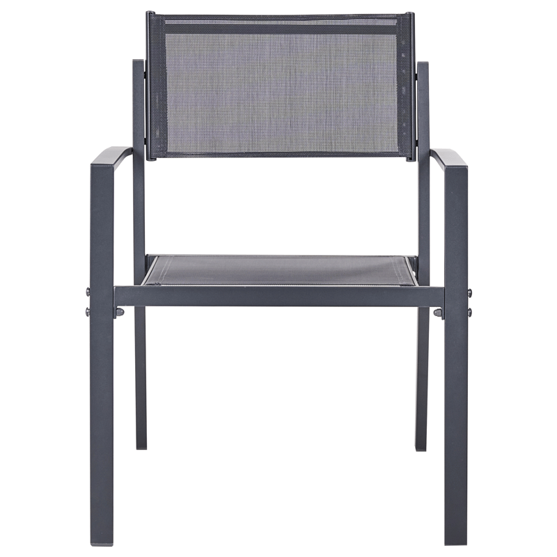 Caféset utomhus Tavoleto Stål - Mörkgrå - Utemöbler - Balkong - Balkongmöbler - Balkonggrupp & balkongset