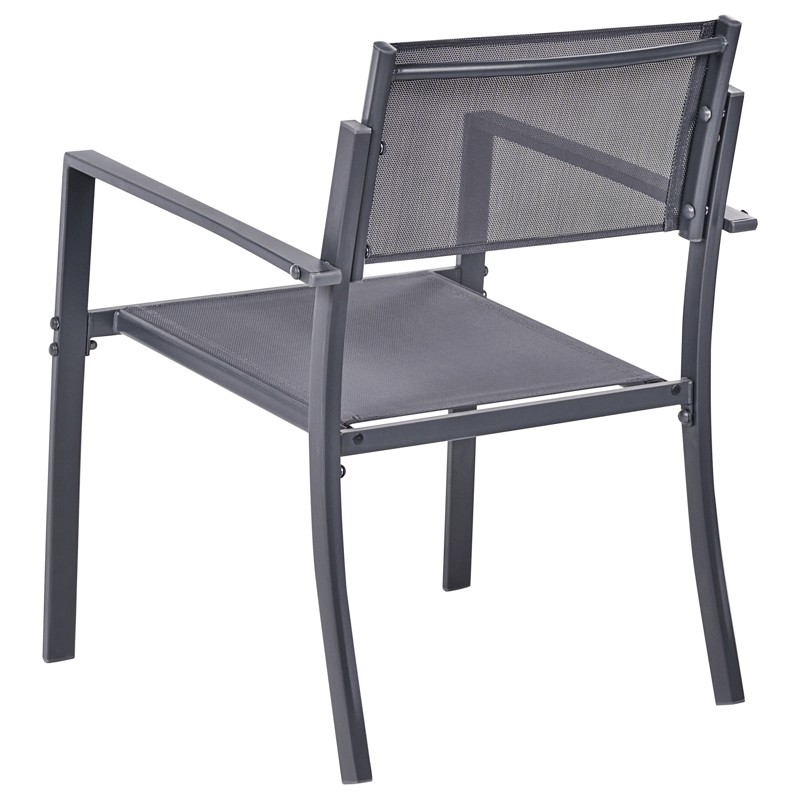 Caféset utomhus Tavoleto Stål - Mörkgrå - Utemöbler - Balkong - Balkongmöbler - Balkonggrupp & balkongset