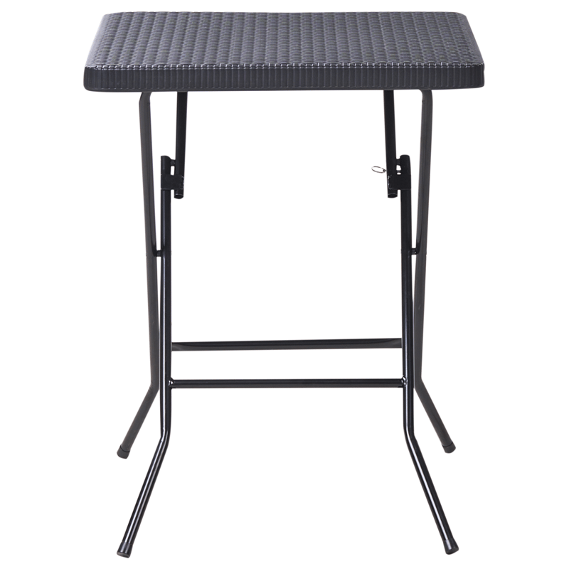 Caféset utomhus Trappeto - Svart - Utemöbler - Balkong - Balkongmöbler - Balkonggrupp & balkongset