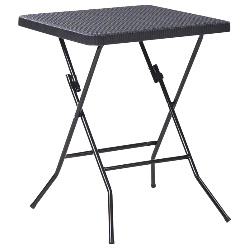 Caféset utomhus Trappeto - Svart - Utemöbler - Balkong - Balkongmöbler - Balkonggrupp & balkongset