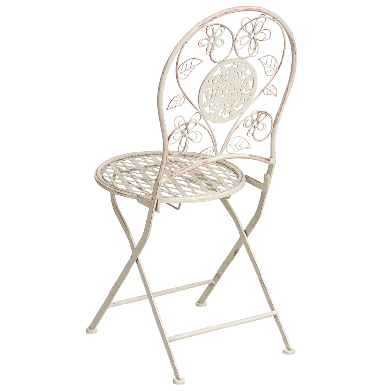 Caféset utomhus Yaviza Järn - Beige - Utemöbler - Balkong - Balkongmöbler - Balkonggrupp & balkongset