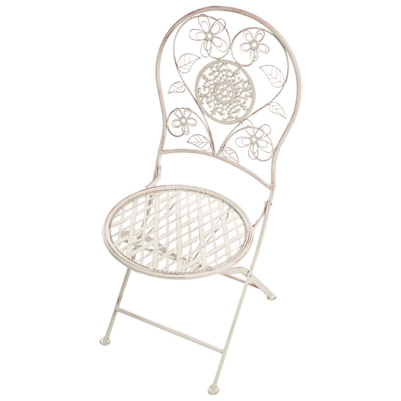 Caféset utomhus Yaviza Järn - Beige - Utemöbler - Balkong - Balkongmöbler - Balkonggrupp & balkongset