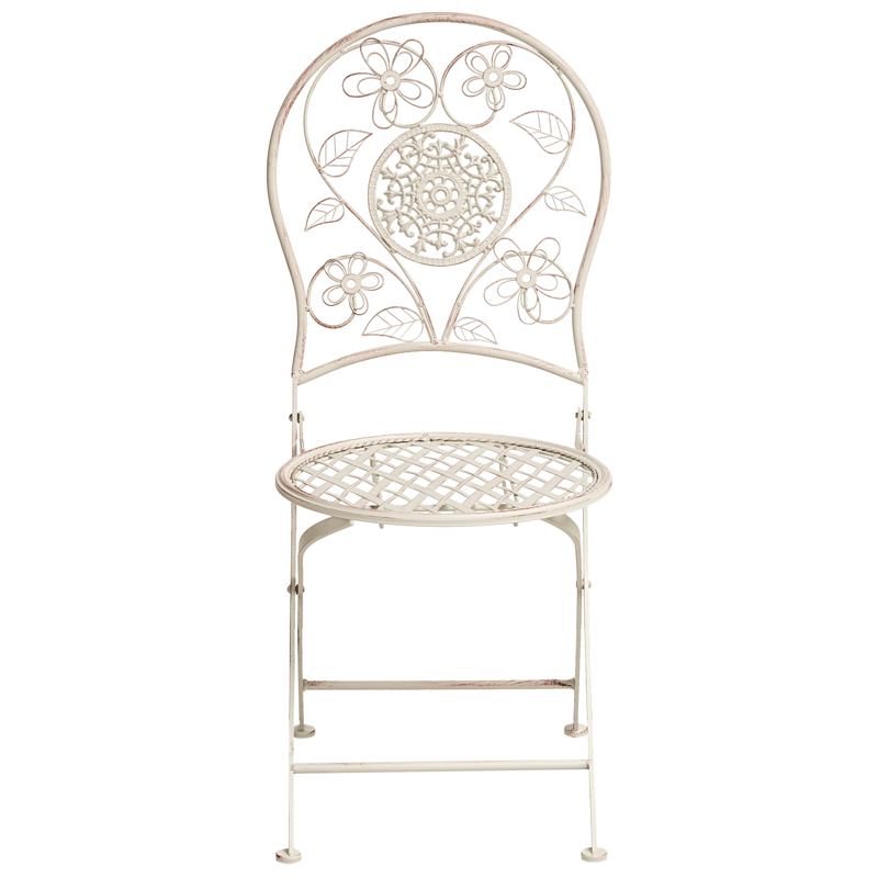 Caféset utomhus Yaviza Järn - Beige - Utemöbler - Balkong - Balkongmöbler - Balkonggrupp & balkongset