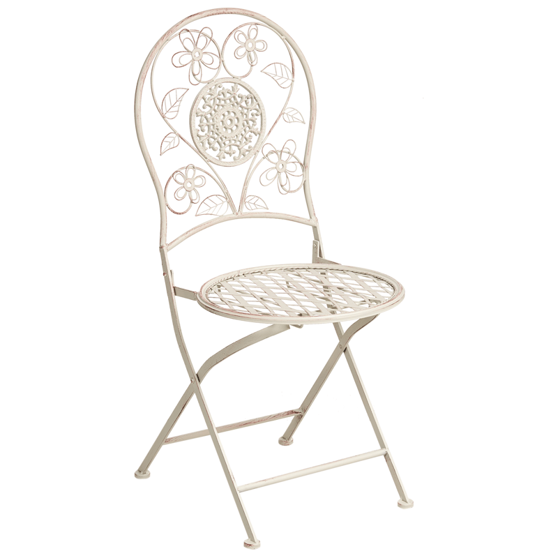 Caféset utomhus Yaviza Järn - Beige - Utemöbler - Balkong - Balkongmöbler - Balkonggrupp & balkongset