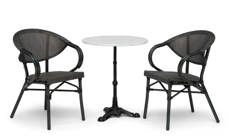 Caféstol Hillerstorp Äppelhed - Skogsgrön - Utemöbler - Balkong - Balkongmöbler - Balkongstol