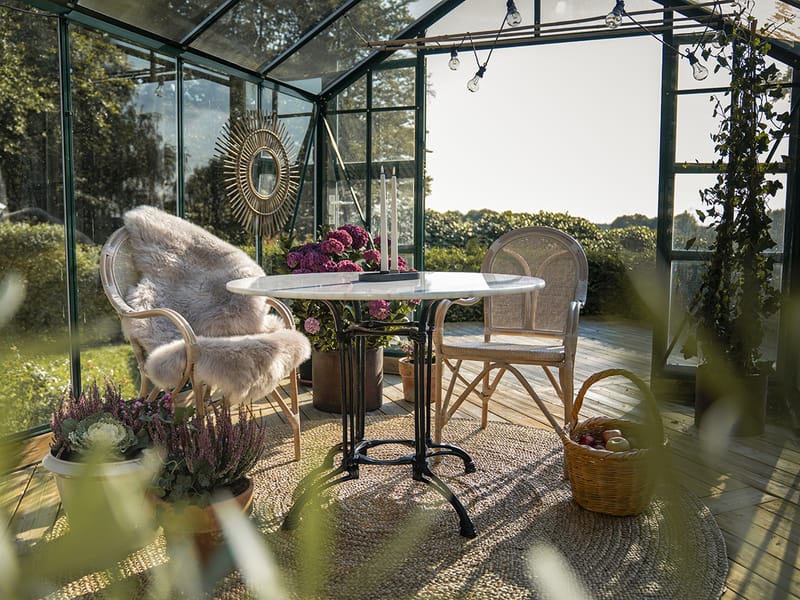 Caféstol Hillerstorp Silja - Grå - Utemöbler - Balkong - Balkongmöbler - Balkongstol