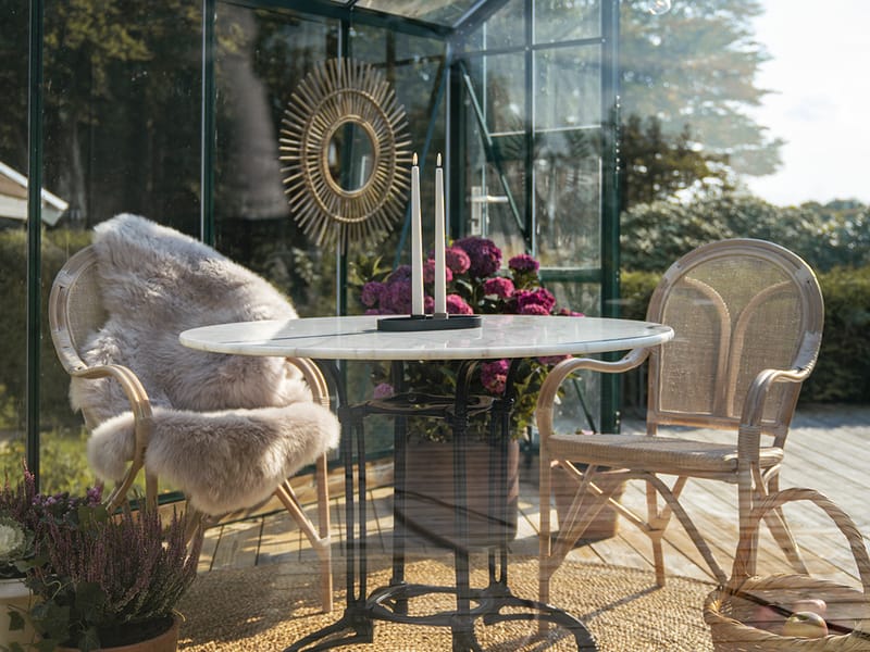 Caféstol Hillerstorp Silja - Grå - Utemöbler - Balkong - Balkongmöbler - Balkongstol