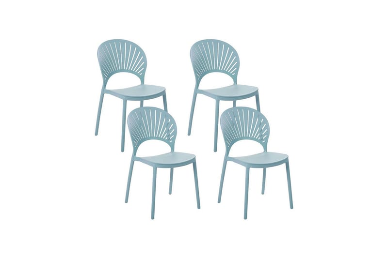 Casarano Matstol Utomhus - Blå - Utemöbler - Balkong - Balkongmöbler - Balkongstol