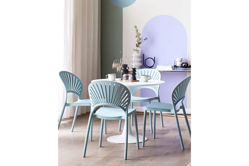 Casarano Matstol Utomhus - Blå - Utemöbler - Balkong - Balkongmöbler - Balkongstol