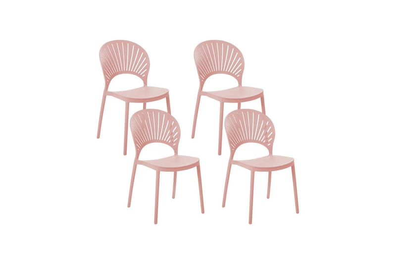Casarano Matstol Utomhus - Rosa - Utemöbler - Balkong - Balkongmöbler - Balkongstol