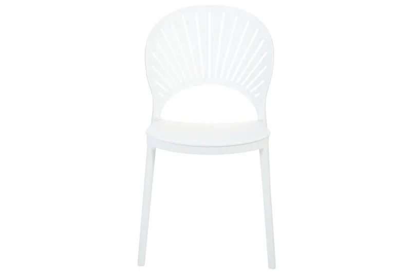 Casarano Matstol Utomhus - Vit - Utemöbler - Balkong - Balkongmöbler - Balkongstol