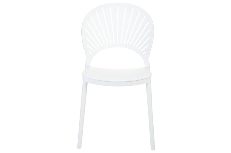 Casarano Matstol Utomhus - Vit - Utemöbler - Balkong - Balkongmöbler - Balkongstol