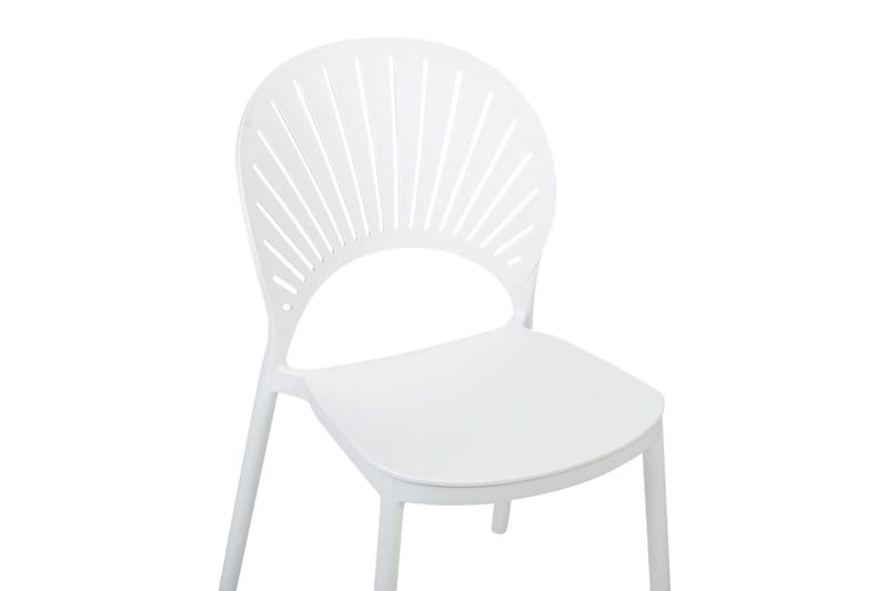 Casarano Matstol Utomhus - Vit - Utemöbler - Balkong - Balkongmöbler - Balkongstol