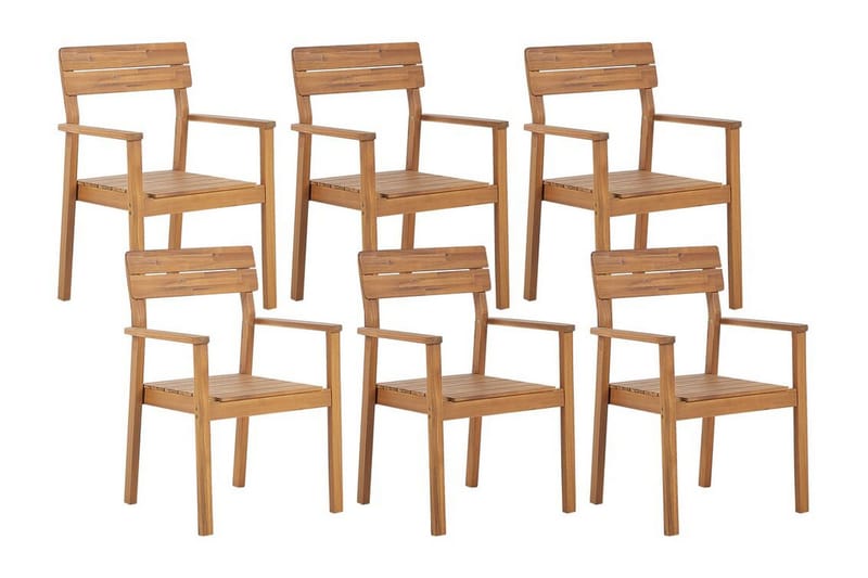 Cellino Karmstol Utomhus - Ljusbrun - Utemöbler - Balkong - Balkongmöbler - Balkongstol