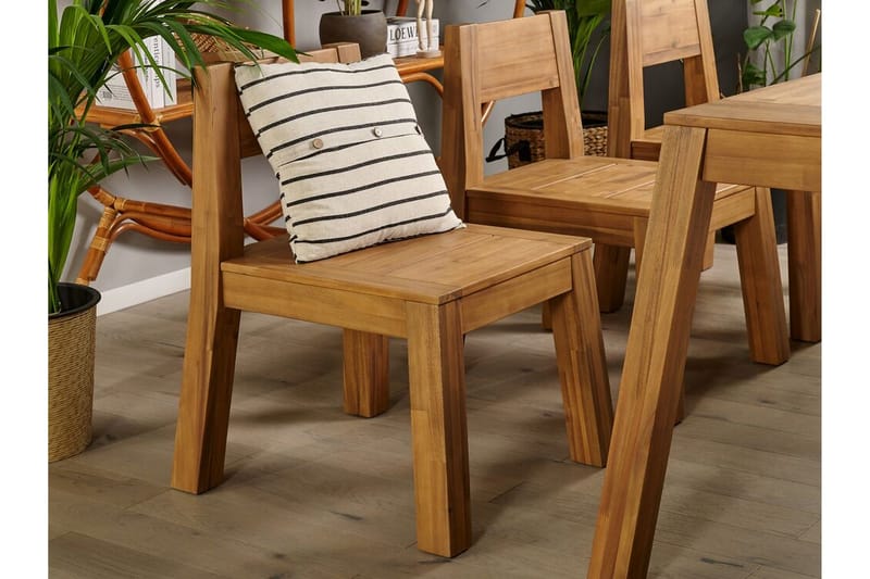 Coteto Matstol Utomhus - Ljusbrun - Utemöbler - Balkong - Balkongmöbler - Balkongstol