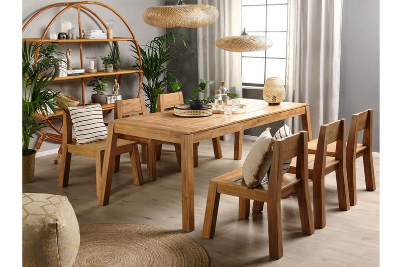 Coteto Matstol Utomhus - Ljusbrun - Utemöbler - Balkong - Balkongmöbler - Balkongstol