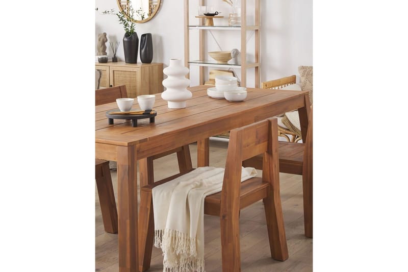 Coteto Matstol Utomhus - Ljusbrun - Utemöbler - Balkong - Balkongmöbler - Balkongstol