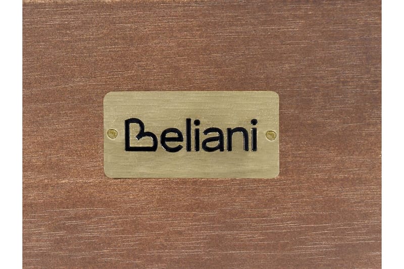 Des Moines Sidobord och Soffbord Utomhus 90 cm Trä - mörkbrun - Utemöbler - Balkong - Balkongmöbler - Balkongbord